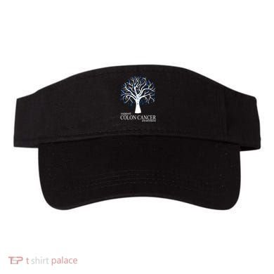 Support Colon Cancer Awareness Ribbon Tree Visor