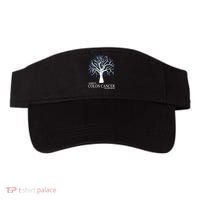 Support Colon Cancer Awareness Ribbon Tree Visor thumb 0