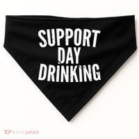 Support Day Drinking USA-Made Doggie Bandana thumb 0