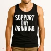 Support Day Drinking Tank Top thumb 3