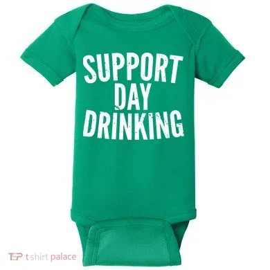 Support Day Drinking Baby Bodysuit