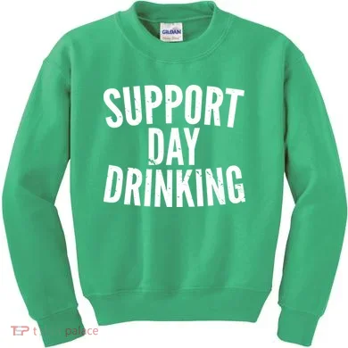 Support Day Drinking Kids Sweatshirt