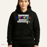 Support Differences Autism Awareness Hoodie thumb 5