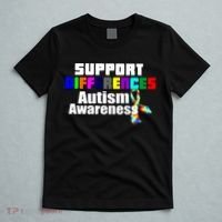 Support Differences Autism Awareness T-Shirt thumb 5