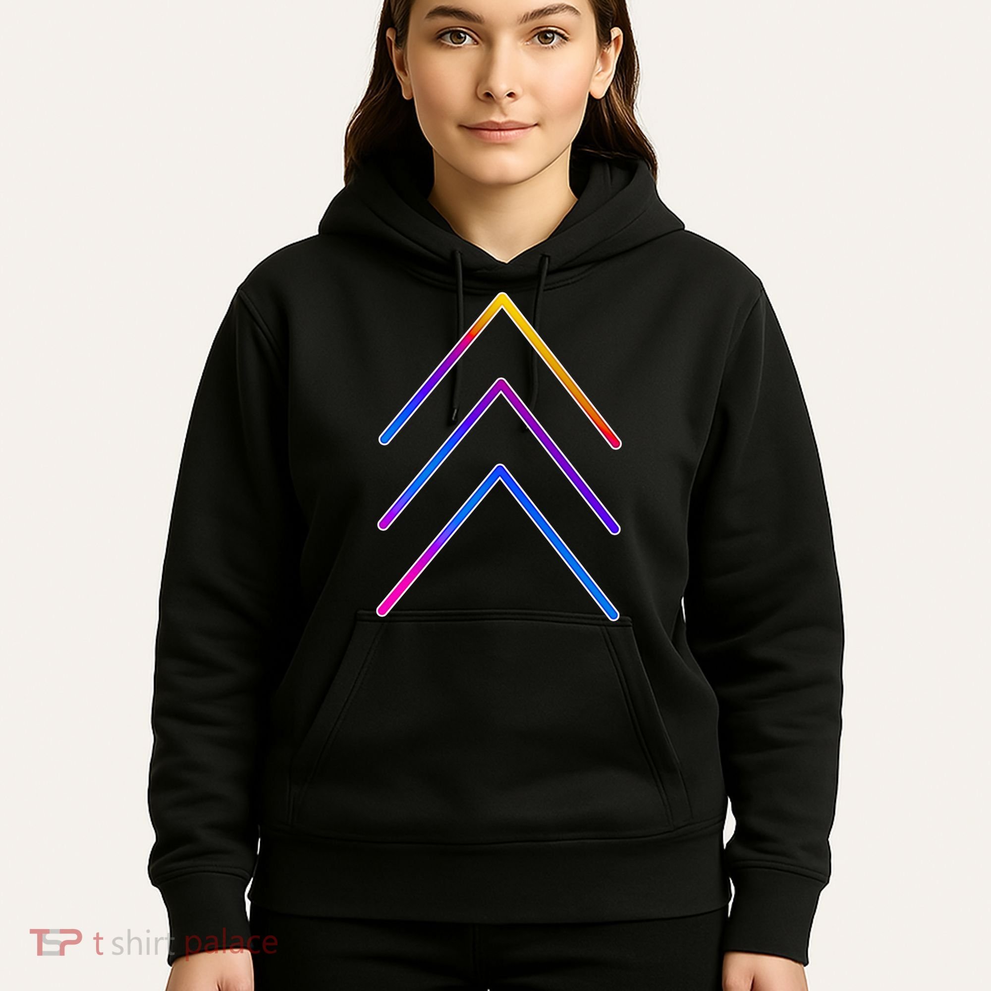 Support Down Syndrome 3 Arrows Hoodie
