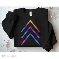 Support Down Syndrome 3 Arrows Sweatshirt thumb 2