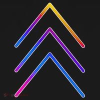 Support Down Syndrome 3 Arrows Button thumb 1