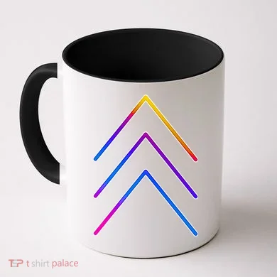 Support Down Syndrome 3 Arrows Coffee Mug