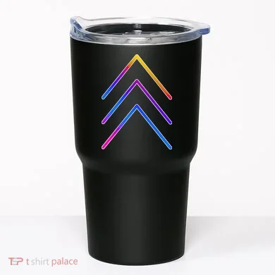 Support Down Syndrome 3 Arrows Tumbler