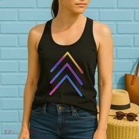 Support Down Syndrome 3 Arrows Women's Tank Top thumb 2