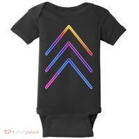 Support Down Syndrome 3 Arrows Baby Bodysuit thumb 0