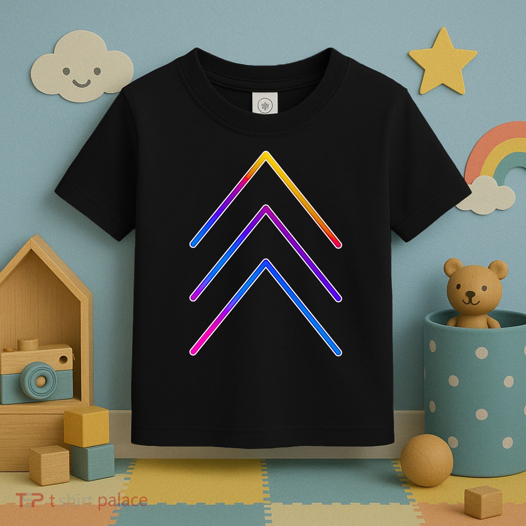 Support Down Syndrome 3 Arrows Toddler T-Shirt