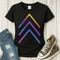 Support Down Syndrome 3 Arrows Women's T-Shirt thumb 3