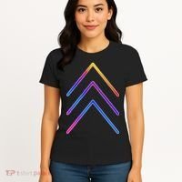Support Down Syndrome 3 Arrows Women's T-Shirt thumb 4