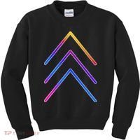 Support Down Syndrome 3 Arrows Kids Sweatshirt thumb 0
