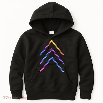 Support Down Syndrome 3 Arrows Kids Hoodie