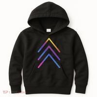 Support Down Syndrome 3 Arrows Kids Hoodie thumb 0