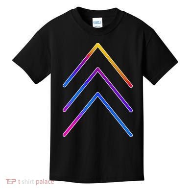 Support Down Syndrome 3 Arrows Kids T-Shirt