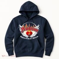 Support Educate Advocate - Autism Flames Hoodie thumb 0