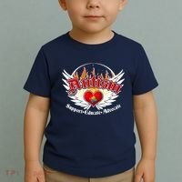 Support Educate Advocate - Autism Flames Toddler T-Shirt thumb 2