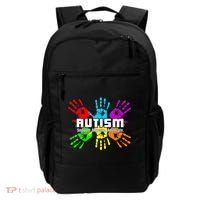 Support Educate Advocate Autism Handprint Backpack thumb 0