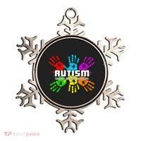 Support Educate Advocate Autism Handprint Ornament thumb 0