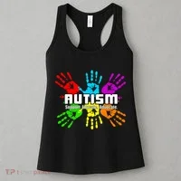 Support Educate Advocate Autism Handprint Women's Tank Top thumb 3