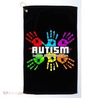 Support Educate Advocate Autism Handprint Golf Towel thumb 0