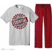 Support Essential Employees Pajama Set thumb 0