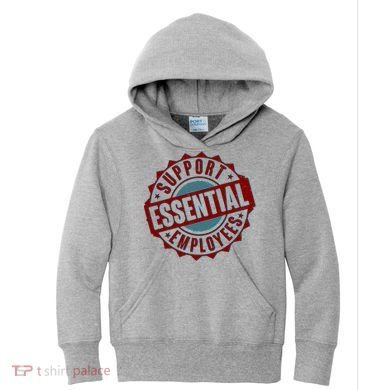 Support Essential Employees Kids Hoodie