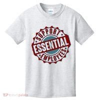 Support Essential Employees Kids T-Shirt thumb 0