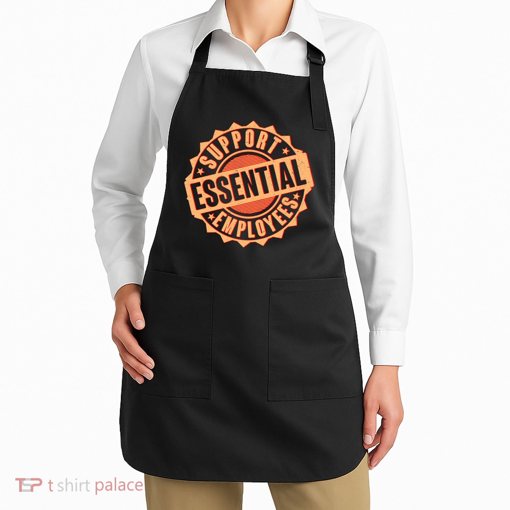 Support Essential Employees Apron
