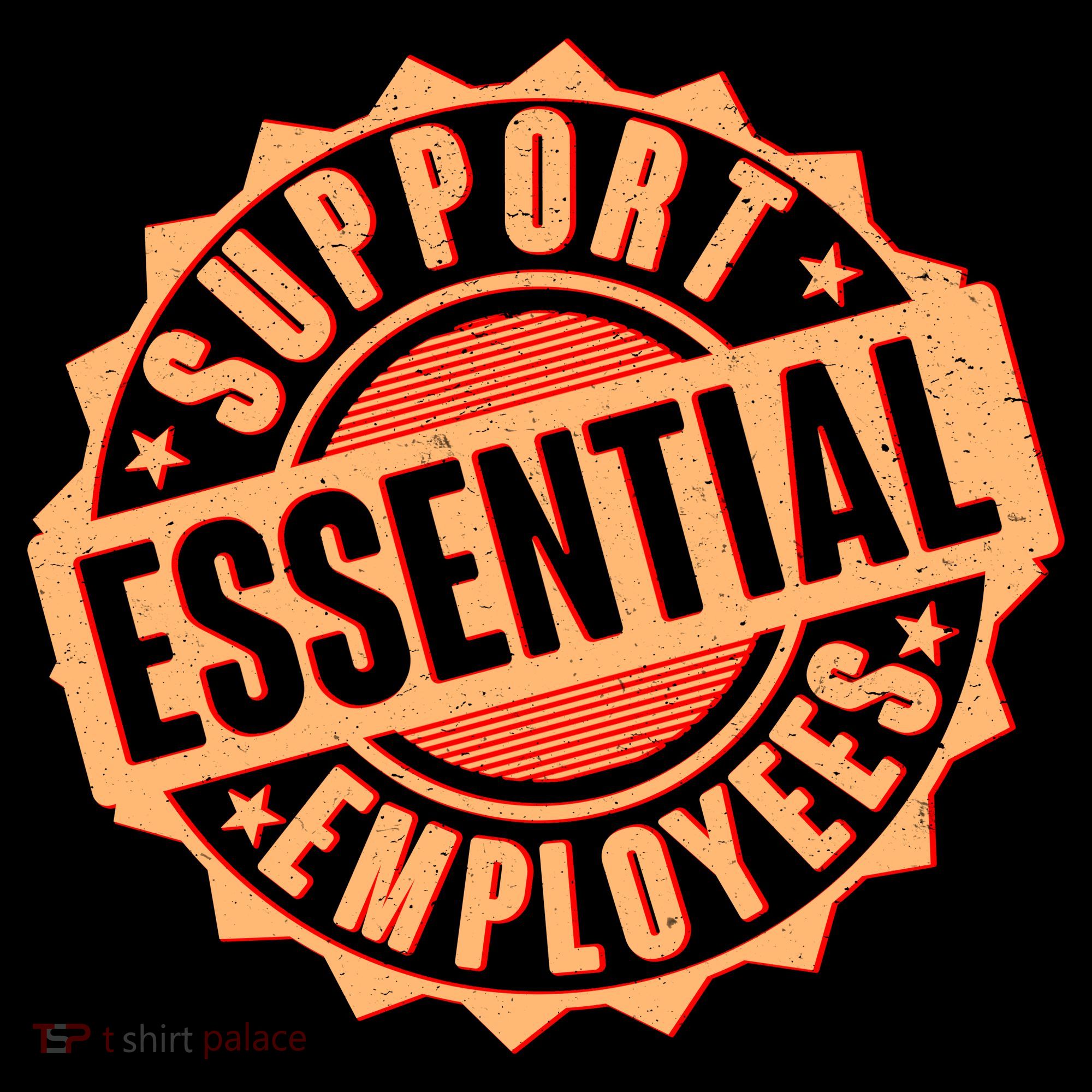 Support Essential Employees Button