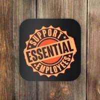 Support Essential Employees Coaster thumb 0