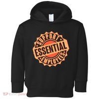 Support Essential Employees Toddler Hoodie thumb 0