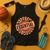 Support Essential Employees Tank Top thumb 4
