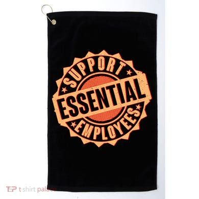 Support Essential Employees Golf Towel