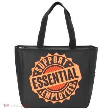 Support Essential Employees Tote Bag