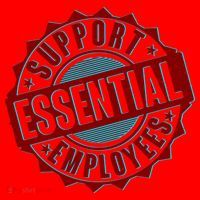 Support Essential Employees Santa Hat thumb 1