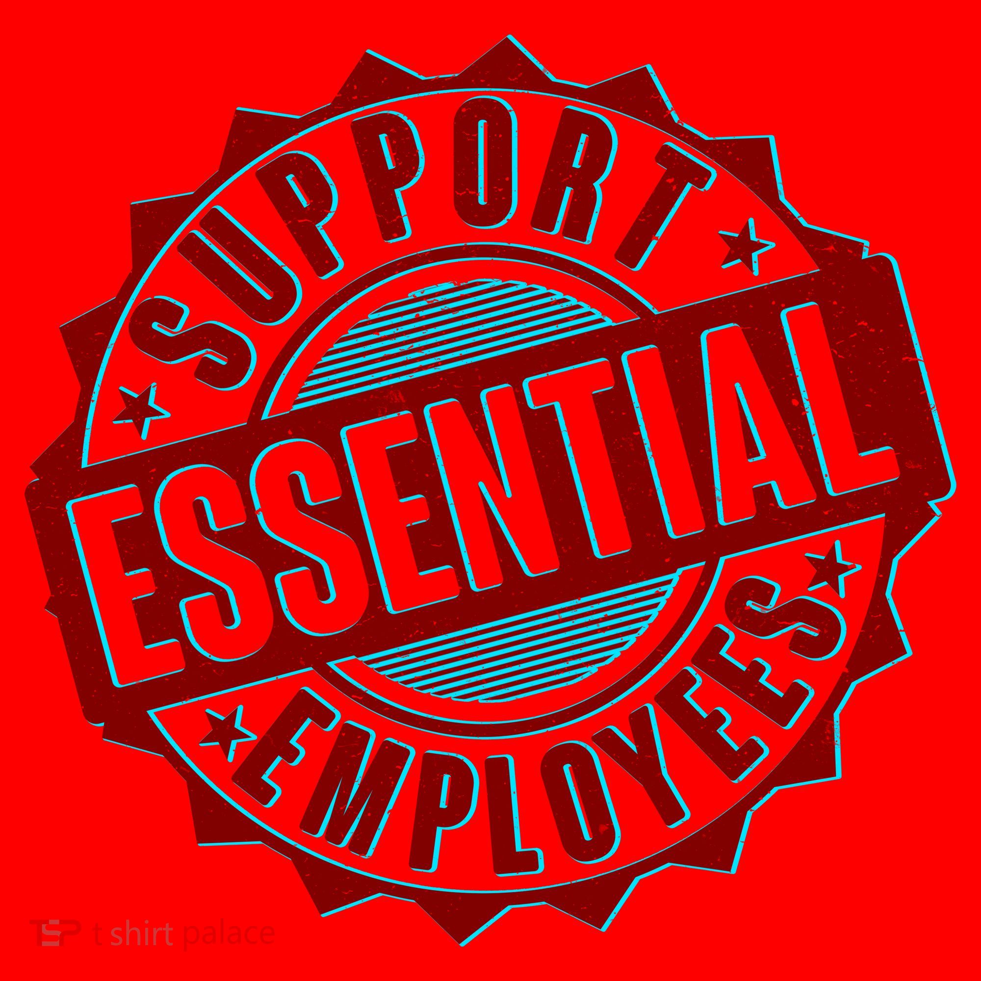 Support Essential Employees Santa Hat