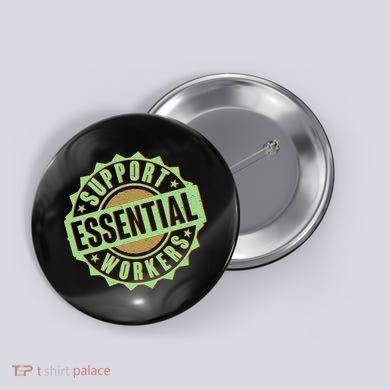 Support Essential Workers Button