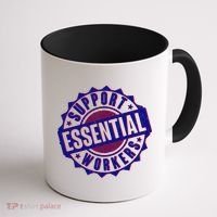 Support Essential Workers Coffee Mug thumb 1