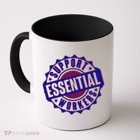Support Essential Workers Coffee Mug thumb 0