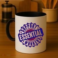 Support Essential Workers Coffee Mug thumb 4