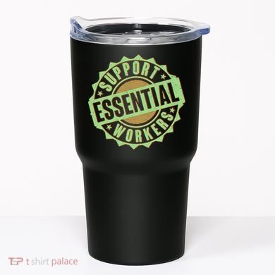 Support Essential Workers Tumbler