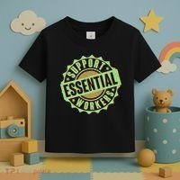 Support Essential Workers Toddler T-Shirt thumb 3