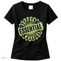 Support Essential Workers Women's T-Shirt thumb 0