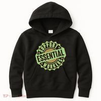 Support Essential Workers Kids Hoodie thumb 0