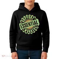 Support Essential Workers Kids Hoodie thumb 4