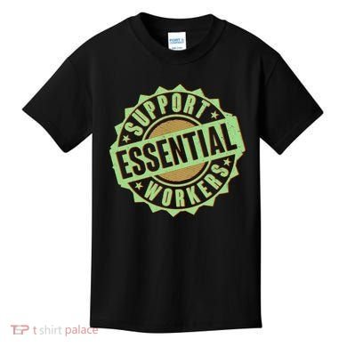 Support Essential Workers Kids T-Shirt